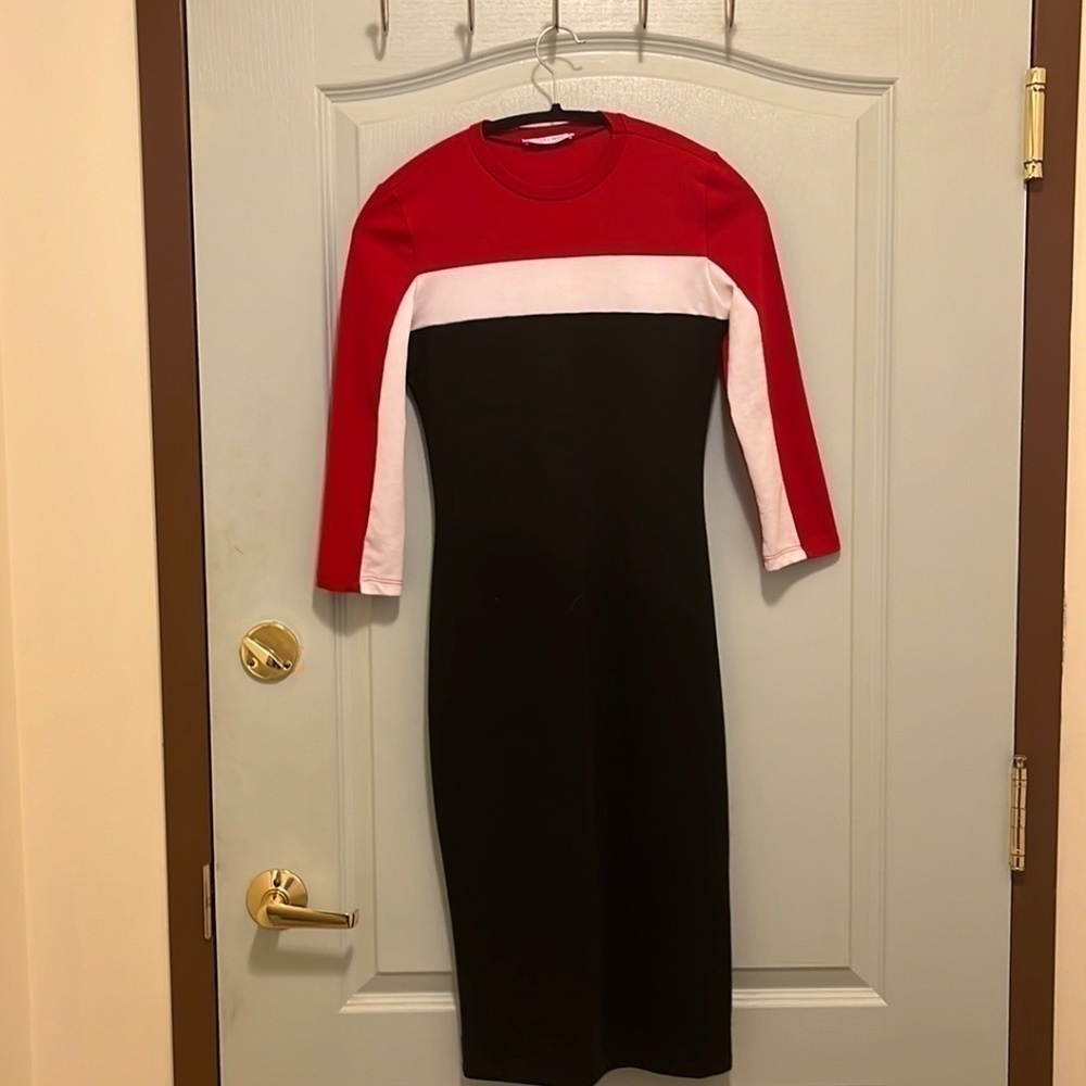 Vintage Zara Fitted Dress a134